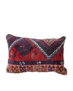 Pillowcase Made From am antiqueAnatolian Rug Fragment