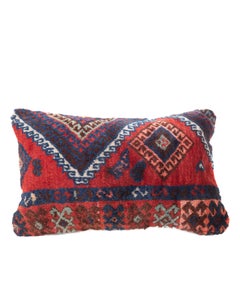 Pillowcase Made From am antiqueAnatolian Rug Fragment
