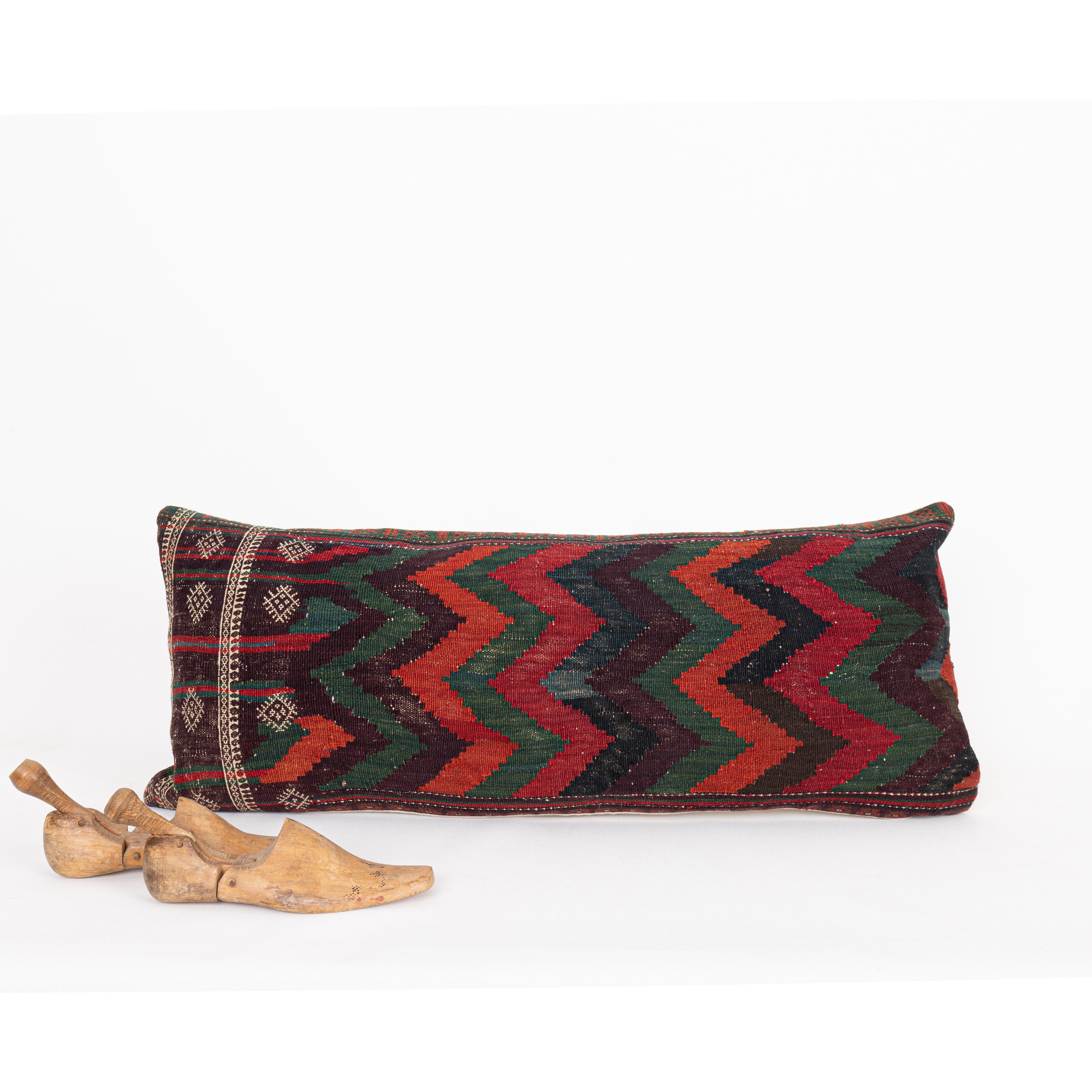 Afghan Coussin d'oreiller baluchon afghan ancien Kilim en vente