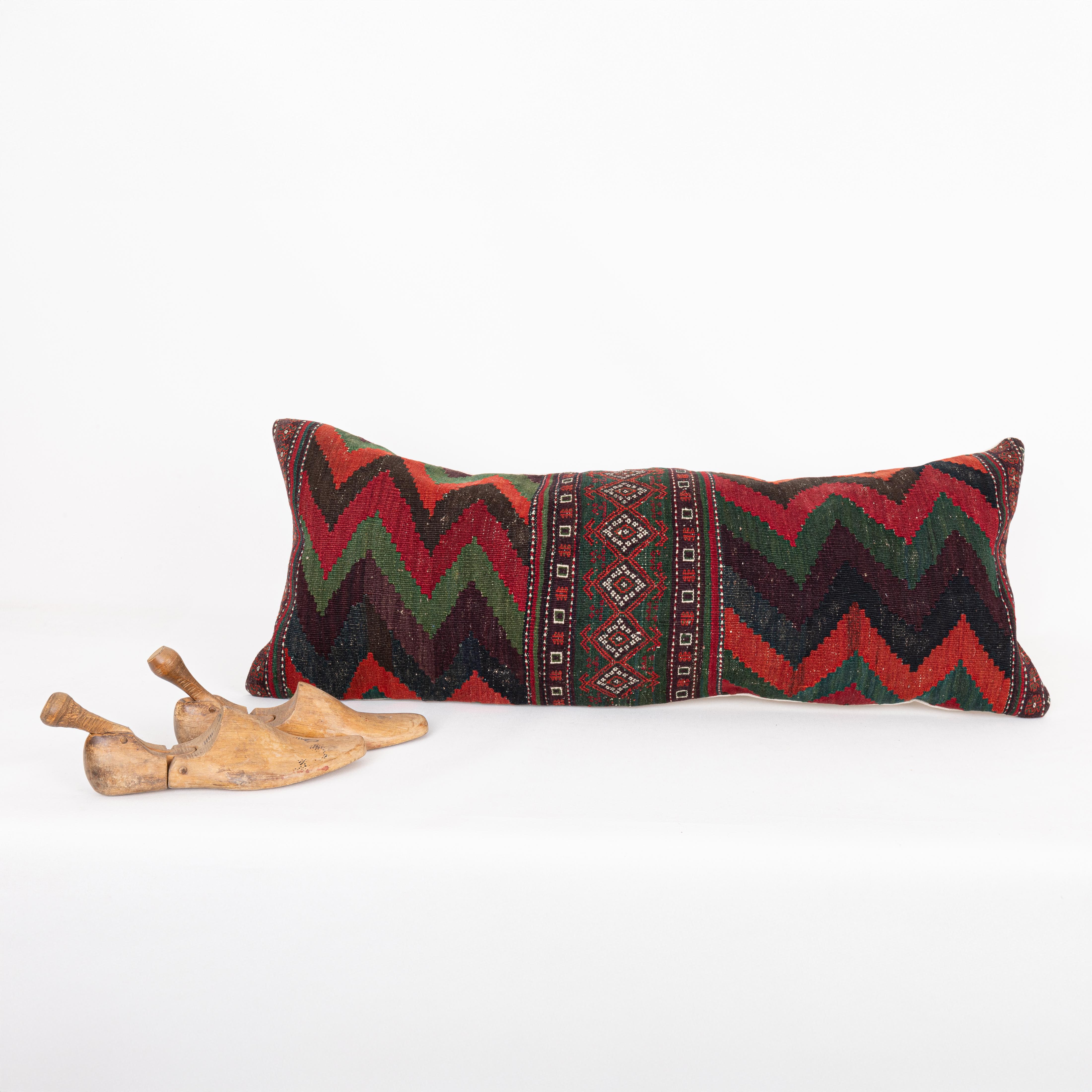 Afghan Coussin d'oreiller baluchon afghan ancien Kilim en vente