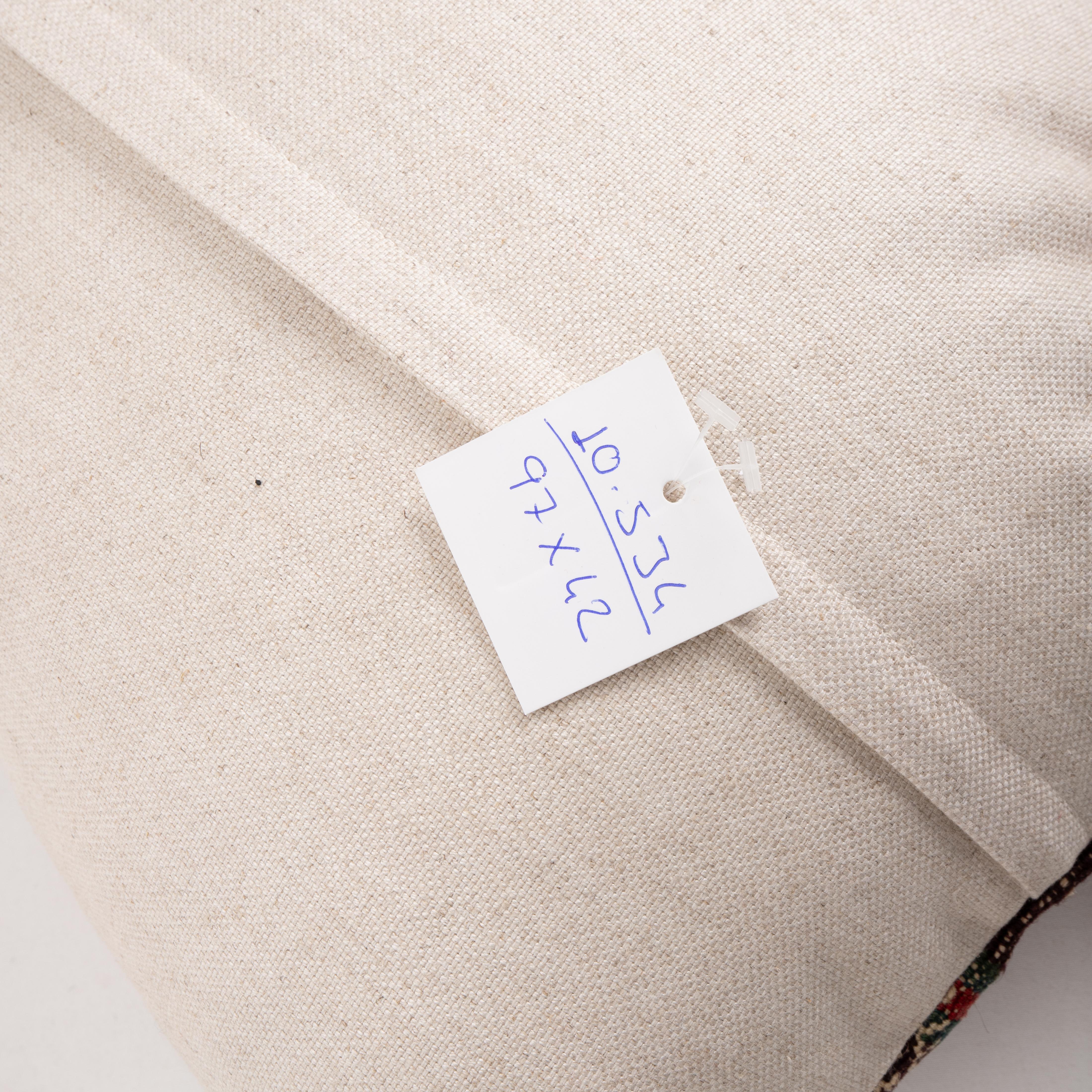 Coussin d'oreiller baluchon afghan ancien Kilim en vente 1