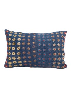 Pillowcase Made from an Antique Anatolian Cicim Kilim, 19th C.