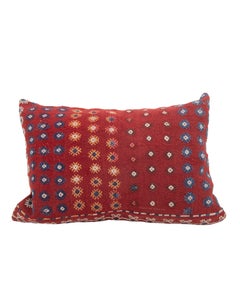 Pillowcase Made from an Antique Anatolian Cicim, Kilim, 19th C.