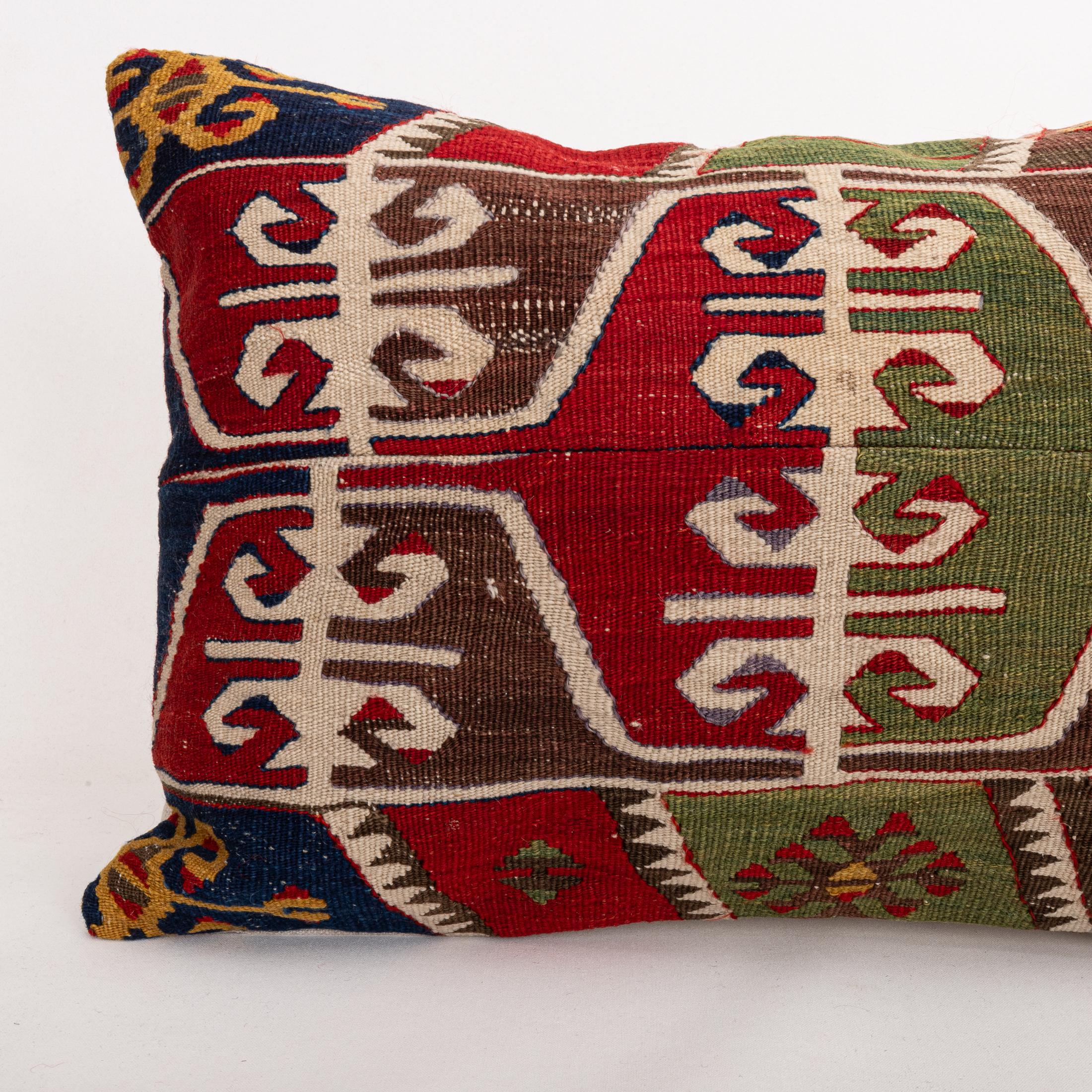 Kilim Federa ricavata da un antico kilim anatolico, inizio XX secolo. in vendita