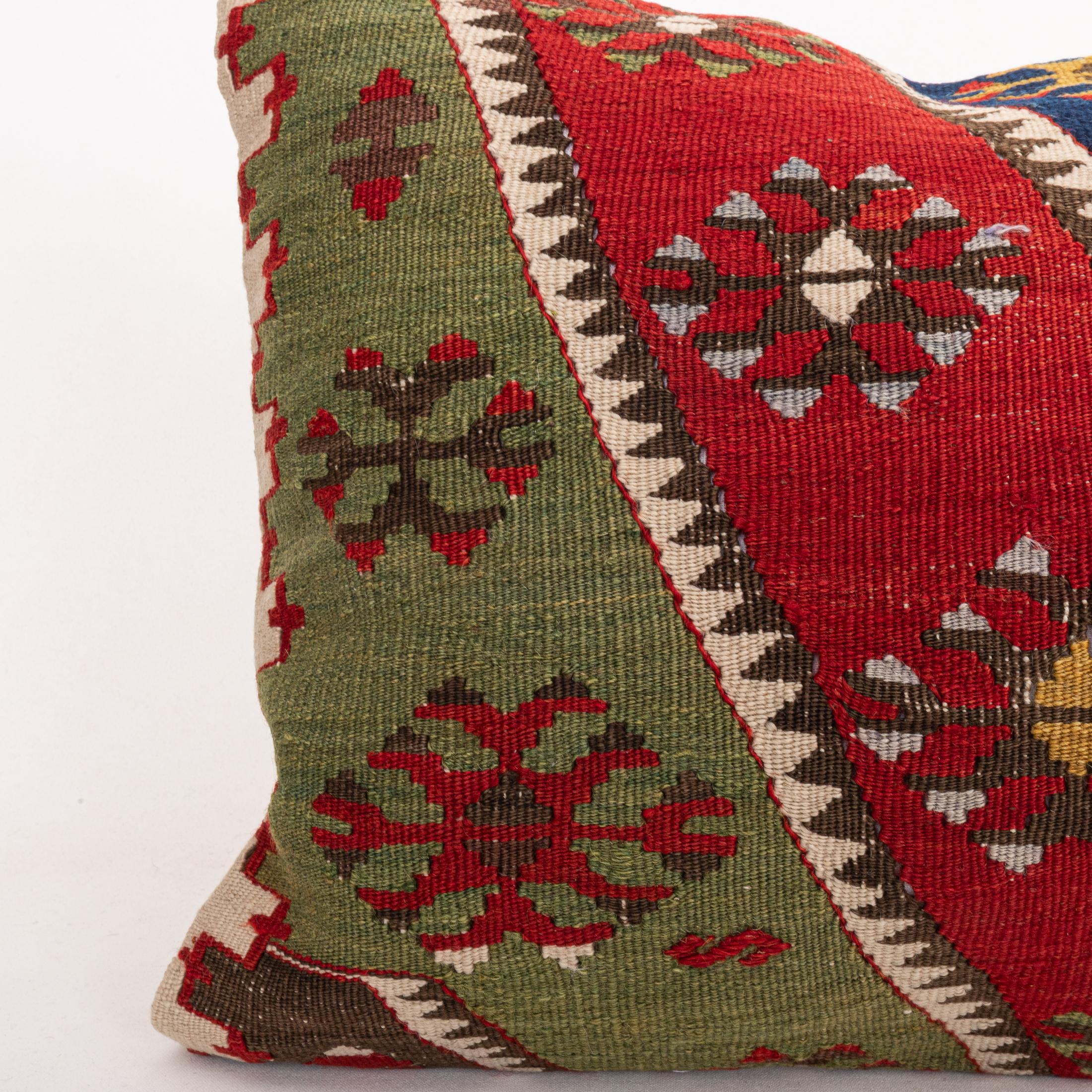 Kilim Federa ricavata da un antico kilim anatolico, inizio XX secolo. in vendita