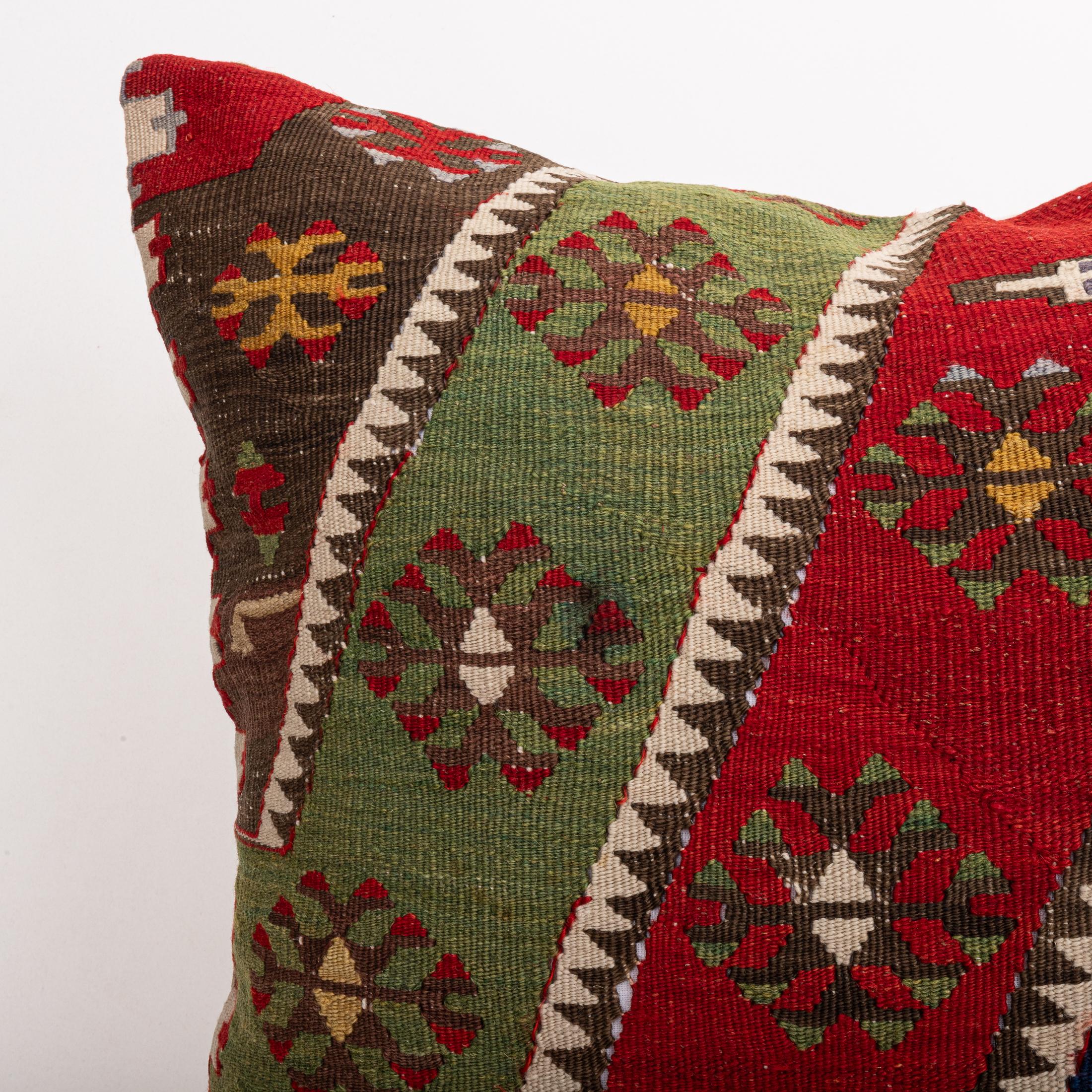 Kilim Federa ricavata da un antico kilim anatolico, inizio XX secolo. in vendita