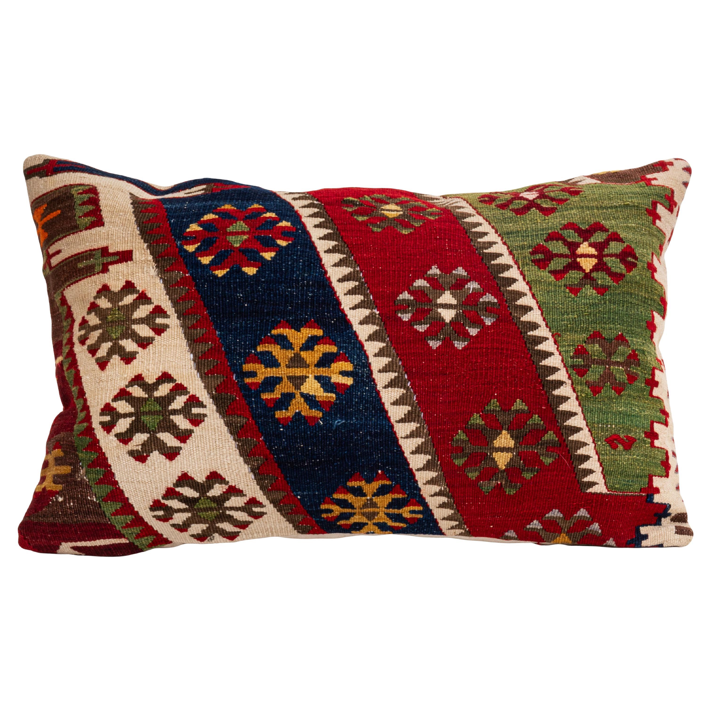Federa ricavata da un antico kilim anatolico, inizio XX secolo.