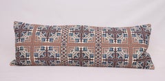 Pillowcase Made from an Antique Eastern European Embroidered Panel