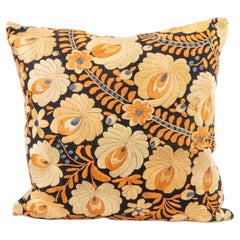 Pillowcase Made from an Antique Hungarian Embroidery