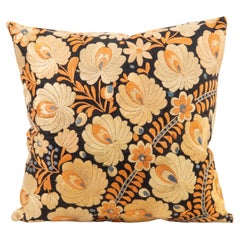 Pillowcase Made from an Antique Hungarian Embroidery