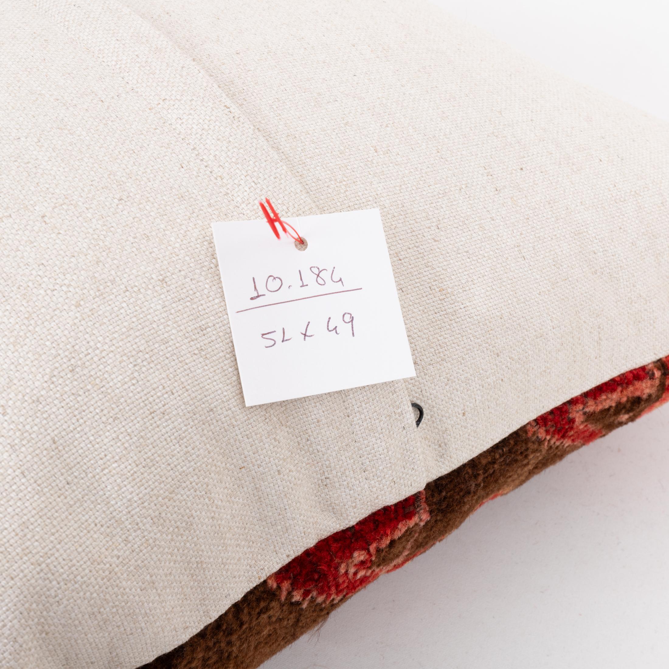 20th Century Pillowcase Made from an Antique Kyrgyz Rug, Kyrgyzstan, Central Asia For Sale