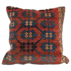 Pillowcase Made from an Antique Kyrgyz Rug, Kyrgyzstan, Central Asia