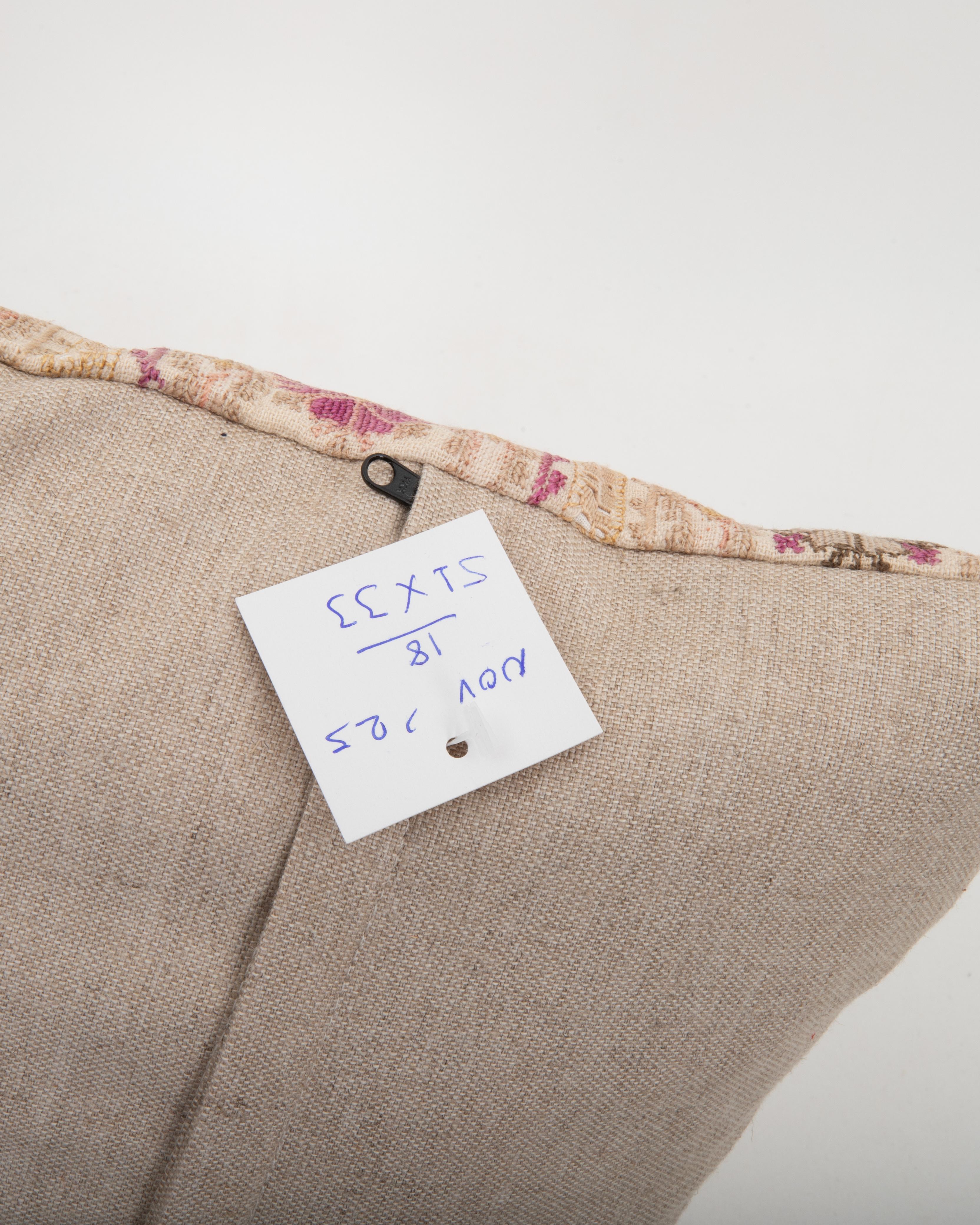 XIXe siècle Taie d'oreiller réalisée à partir d'une ancienne broderie grecque ottomane, Turquie en vente