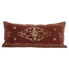 Pillowcase Made From an Antique Ottoman Sarma Panel