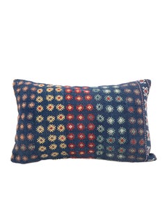 Pillowcase Made from an Antique t Anatolian Cicim Kilim, 19th C.