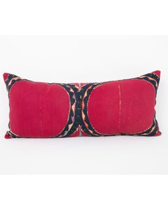 Pillowcase Made from an Antique Tashkent Suzani, Uzbekistan