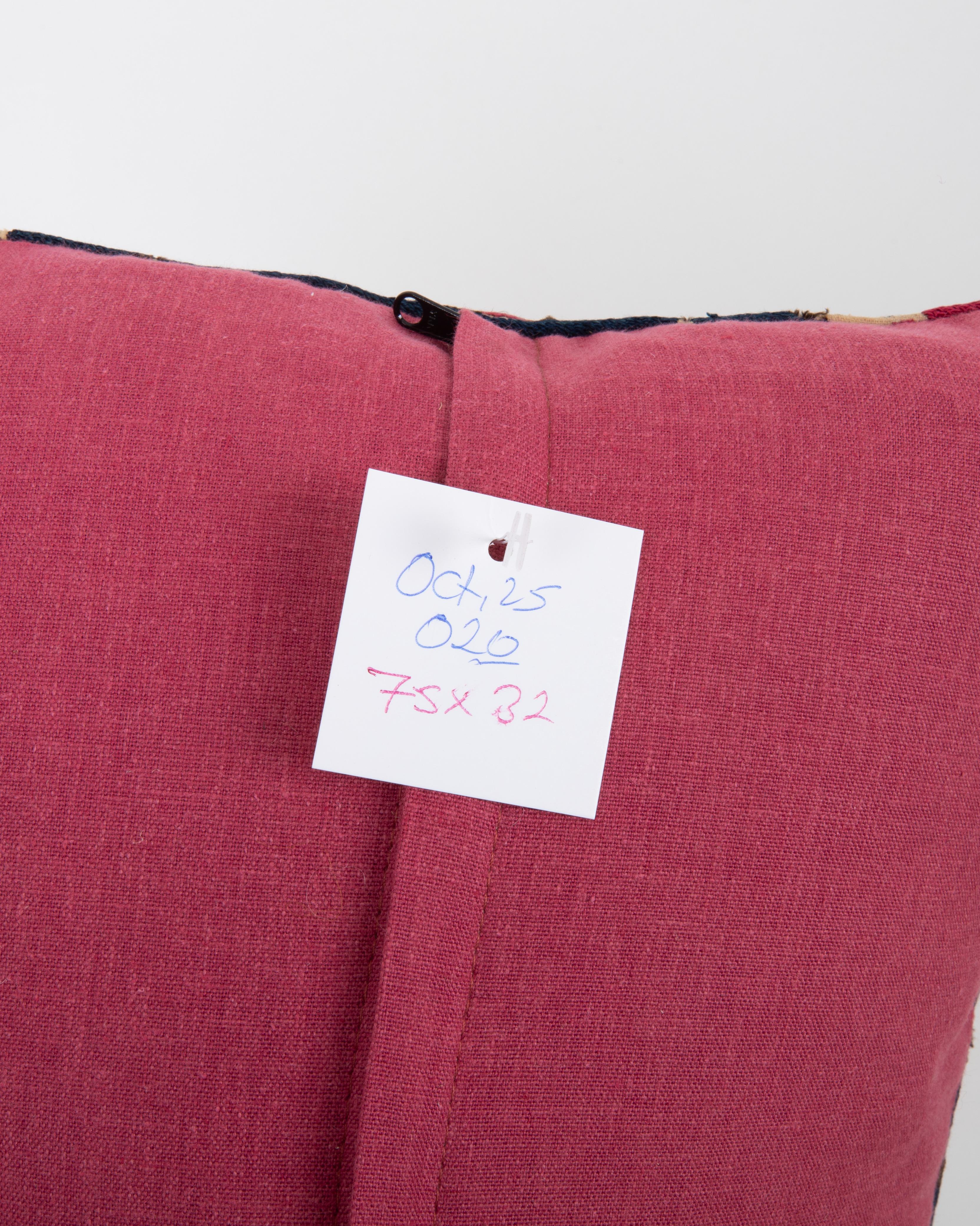 Pillowcase Made from an Antique Tashkent Suzani, Uzbekistan For Sale 2