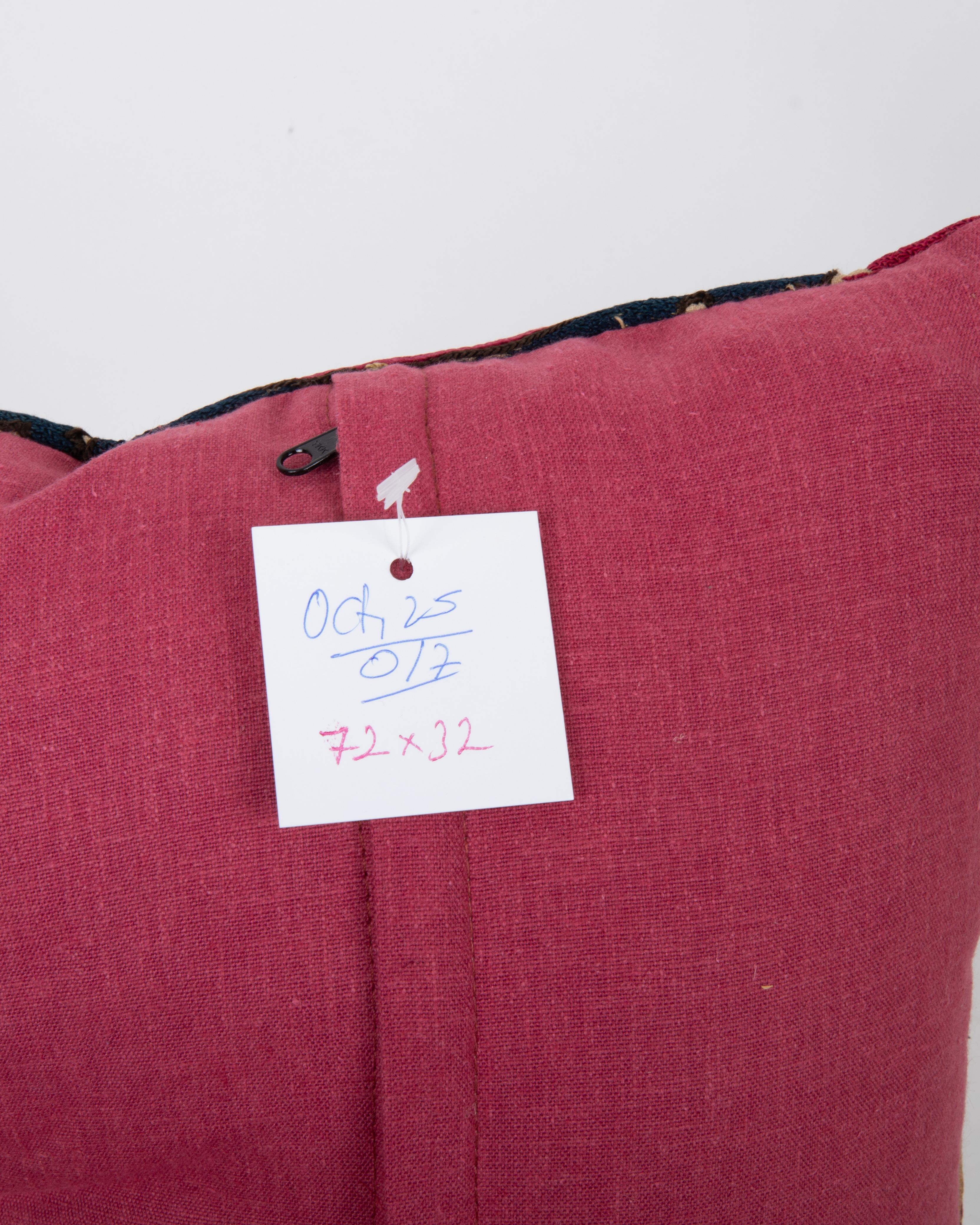 Pillowcase Made from an Antique Tashkent Suzani, Uzbekistan For Sale 2