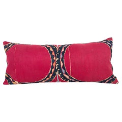 Pillowcase Made from an Antique Tashkent Suzani, Uzbekistan