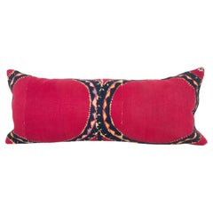 Pillowcase Made from an Antique Tashkent Suzani, Uzbekistan