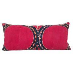 Pillowcase Made from an Antique Tashkent Suzani, Uzbekistan