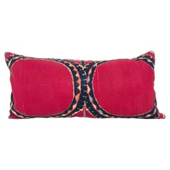 Pillowcase Made from an Antique Tashkent Suzani, Uzbekistan