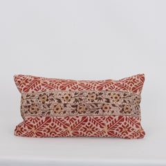 Pillowcase Made from an Early ‘0th C. Anatolian Rustic Block Printed Panel