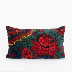 Pillowcase Made from an Early 20th C. Caucasian Seychour Rug