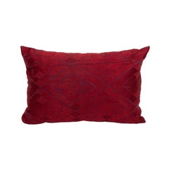 Pillowcase  made from an Early 20th Century Indian Phulkari Wedding  Shawl