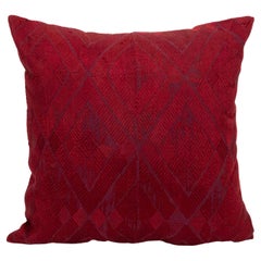 Pillowcase  made from an Early 20th Century Indian Phulkari Wedding  Shawl