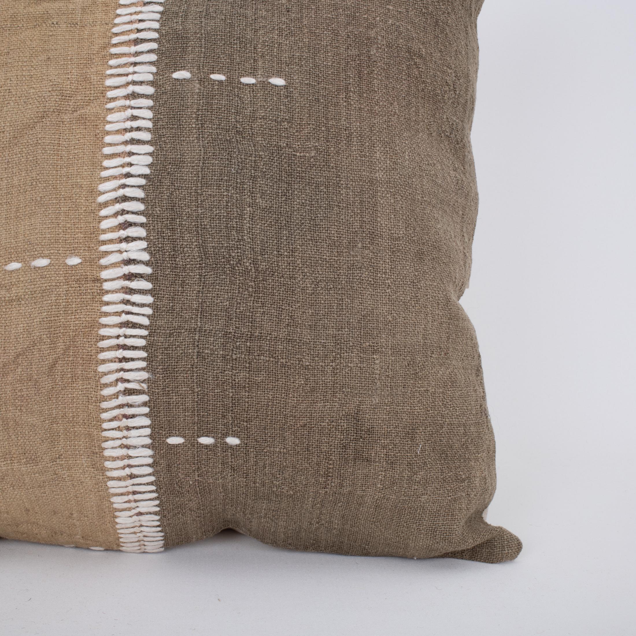 Funda de almohada fabricada a partir de una 