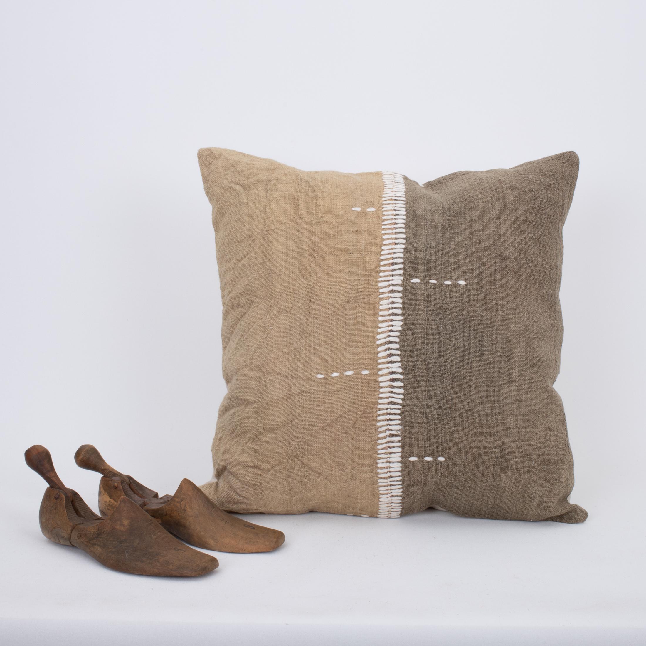 Funda de almohada fabricada a partir de una 