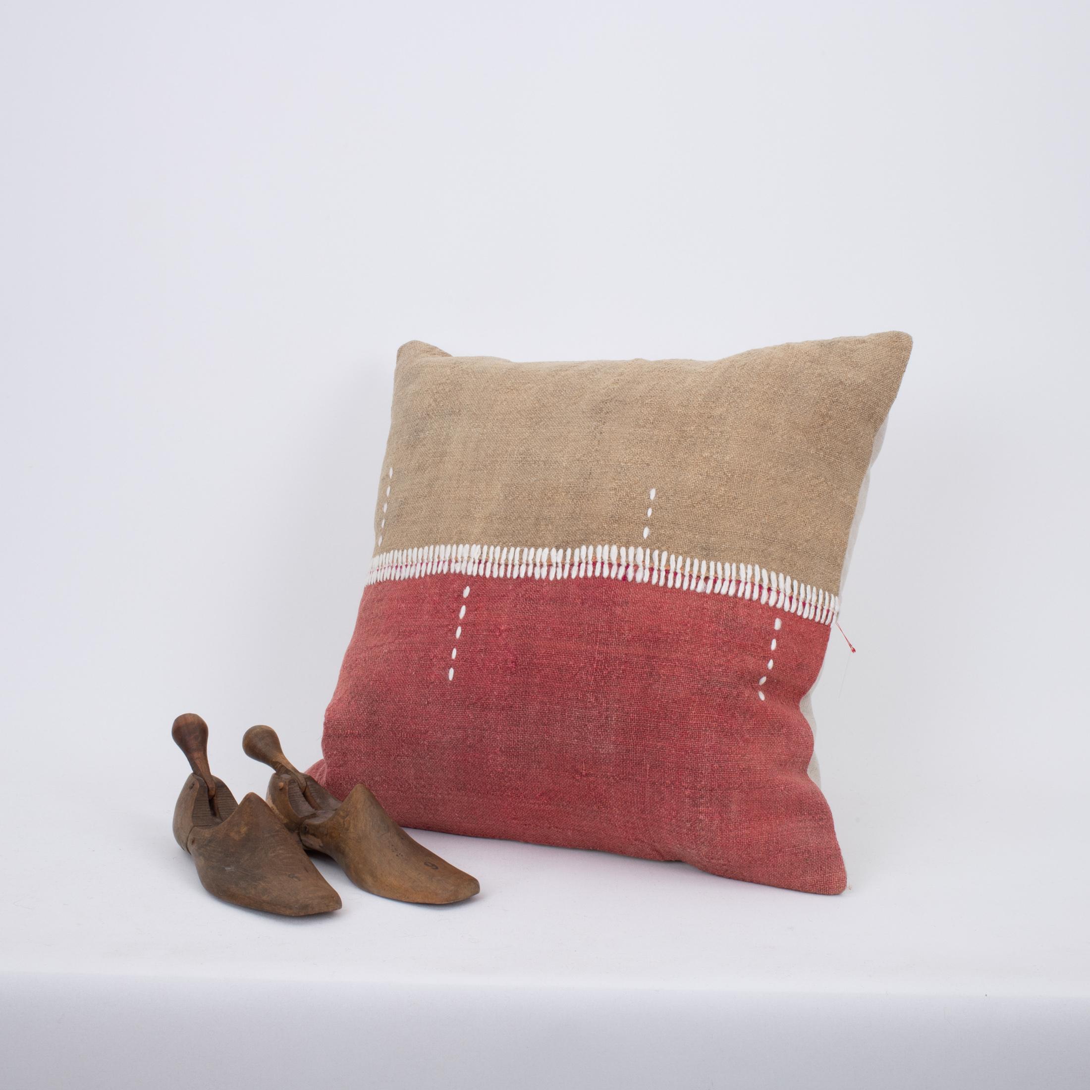 Funda de almohada fabricada a partir de una 