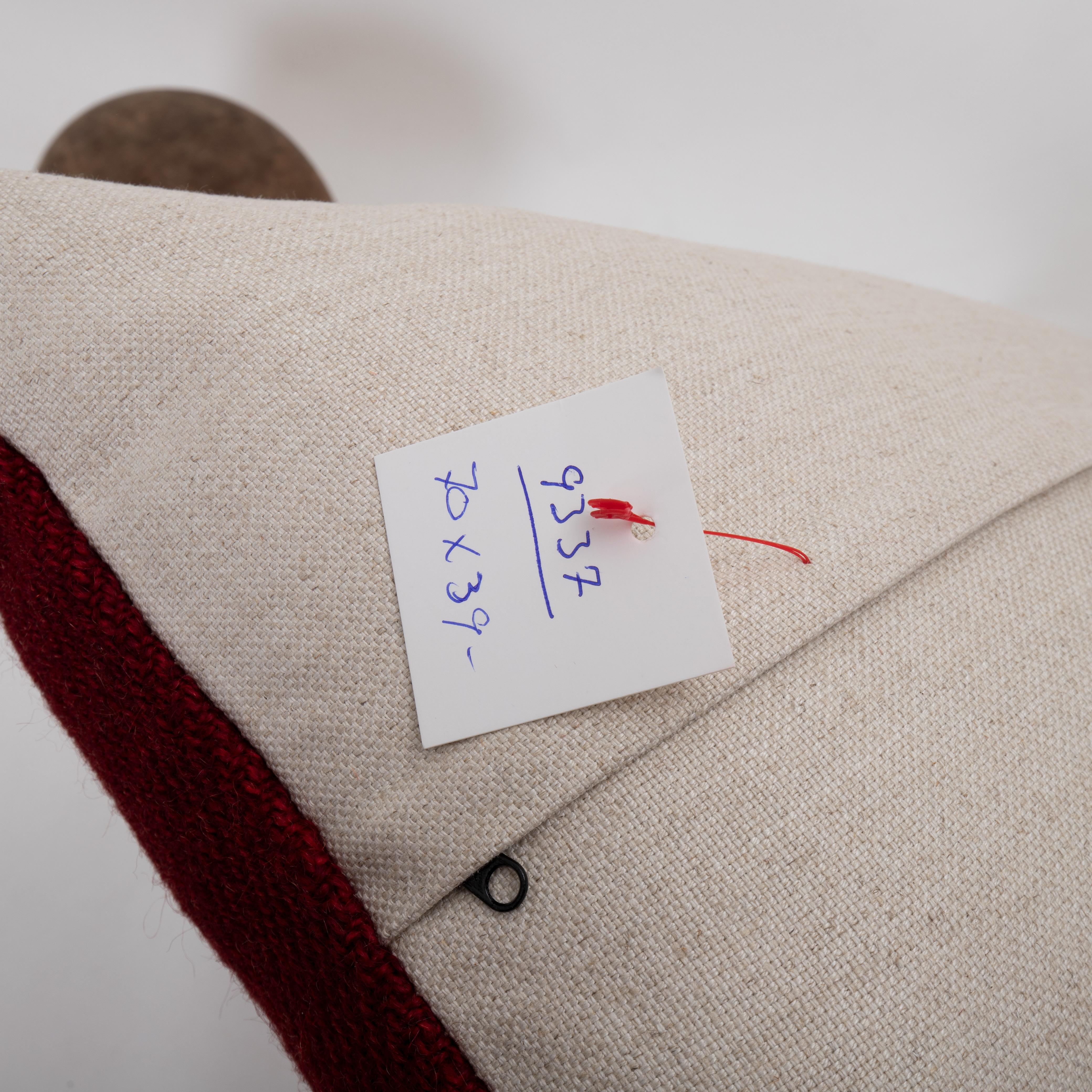 20th Century Pillowcase Made from an Eastern Anatolian Perde ‘ Cover’, Mid 20th C For Sale
