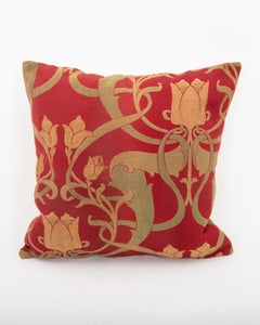 Pillowcase Made from an English Arts and Crafts Fabric, early 20th C.