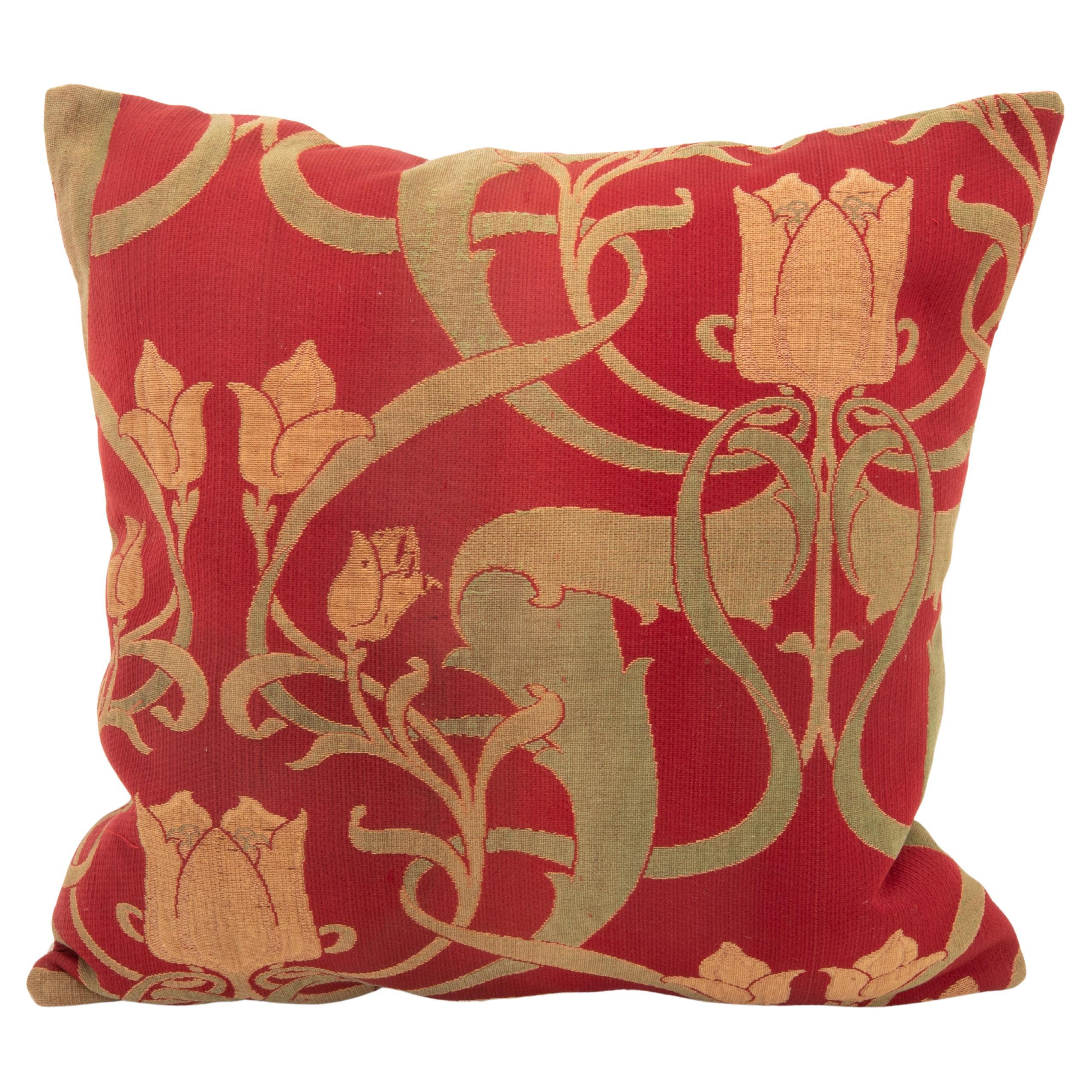 Pillowcase Made from an English Arts and Crafts Fabric, early 20th C.