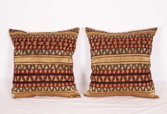 Pillows Fashioned from an Early 20th Century Indoesian Tapis