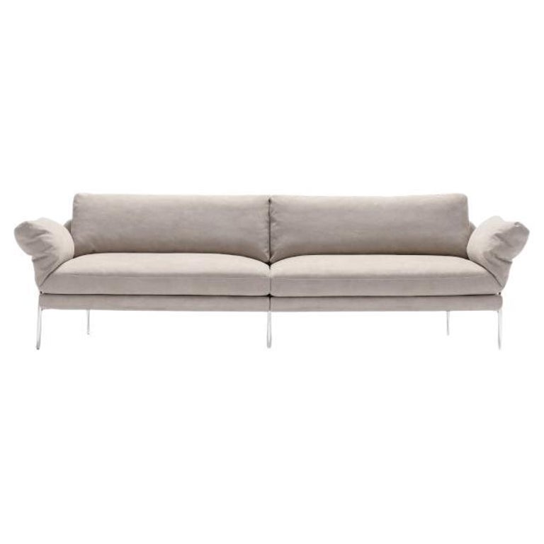 Leather Craft Sofa - 1,092 For Sale on 1stDibs
