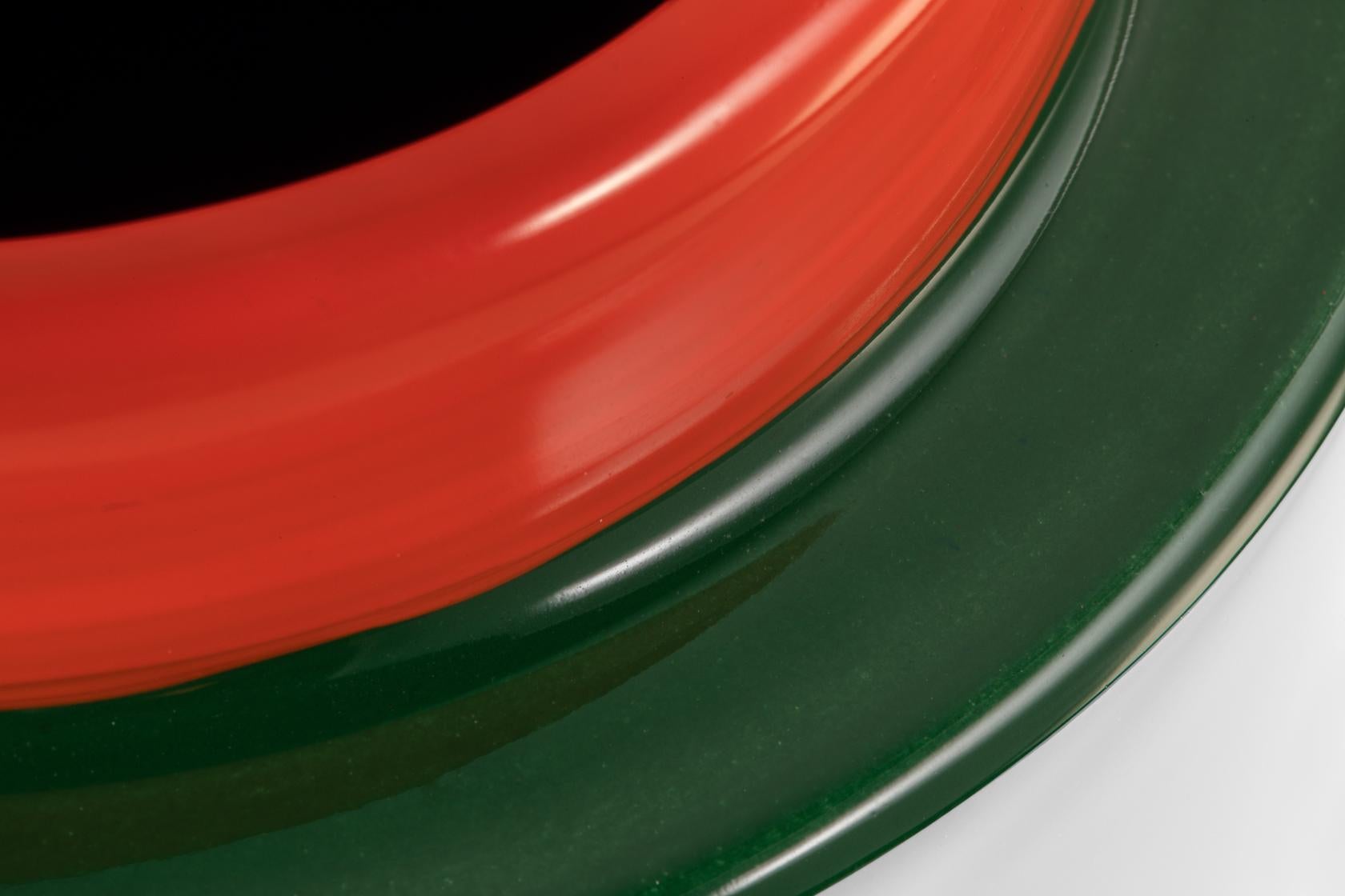 Italiano Piloni - vaso - smalto su ceramica in vendita