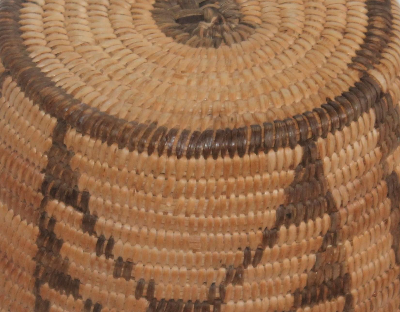 antique indian basket identification