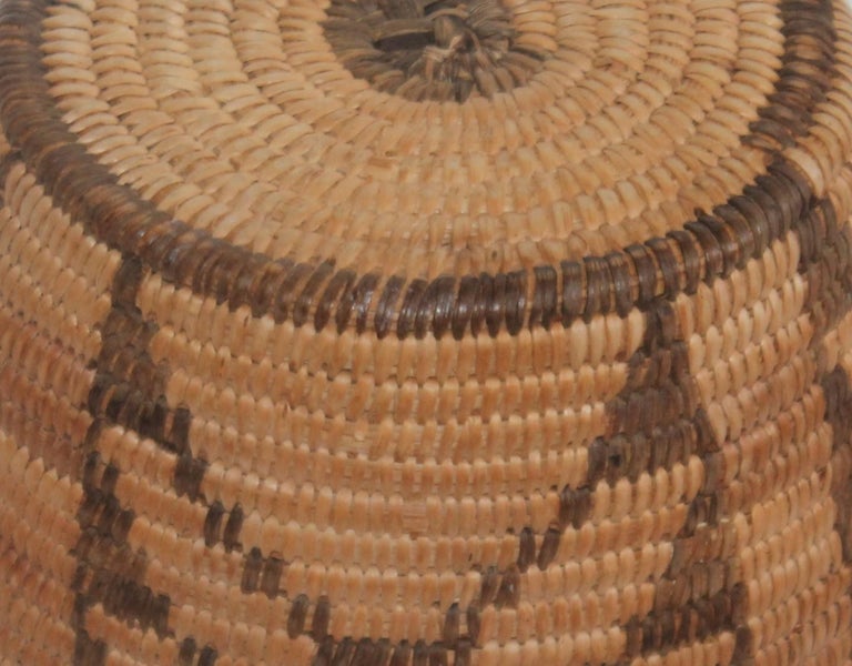 Pima American Indian Basket In Good Condition For Sale In Los Angeles, CA