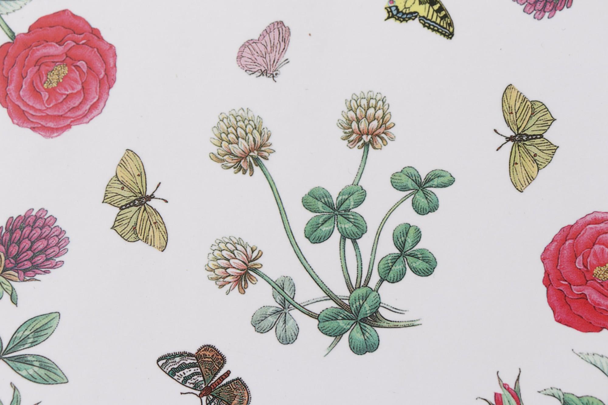 Plastique Set de 6 sets de table Pimpernel Botanical Garden en vente