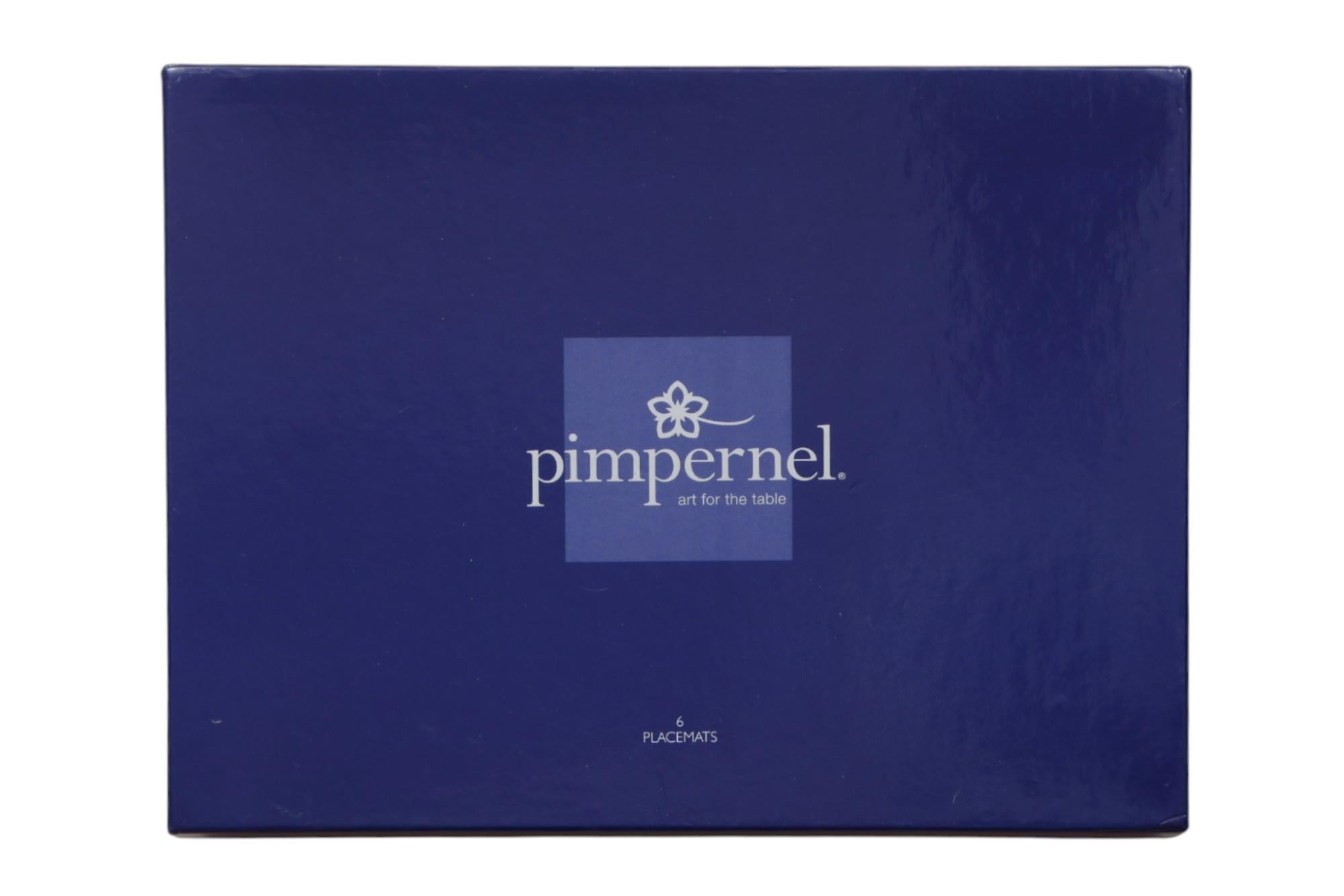 Set de 6 sets de table Pimpernel Botanical Garden en vente 2