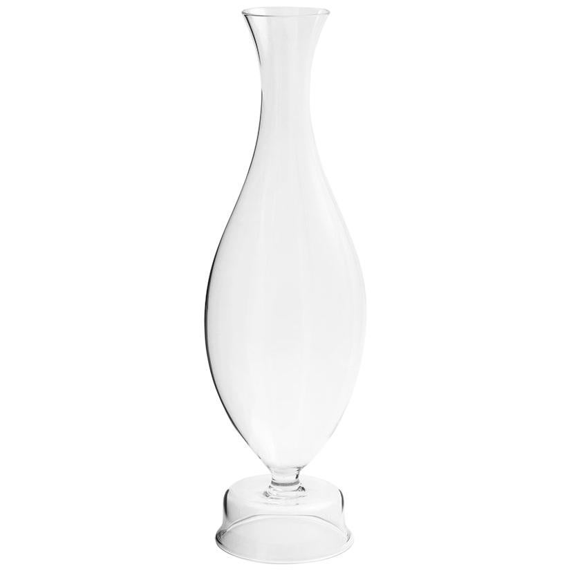 Pims Mouth Blown Glass Bottle / Vase Designed by Aldo Cibic