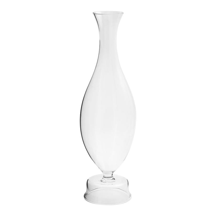 Pims Mouth-Blown Glass Bottle / Vase Designed by Aldo Cibic