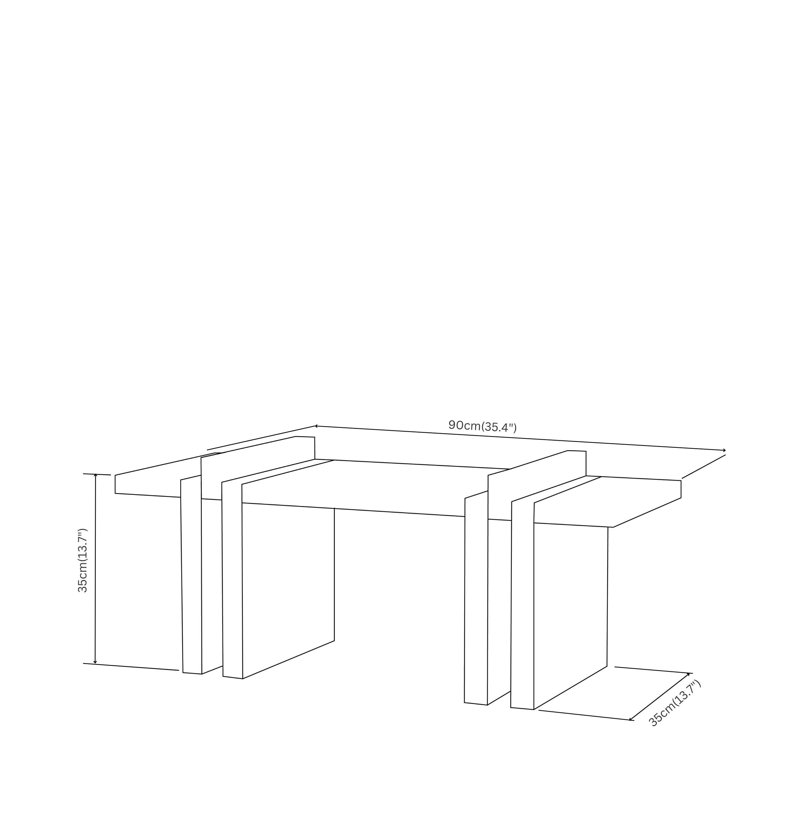 Lacquered Pin Modular Shelf System Red 90 cm by Hermhaus For Sale