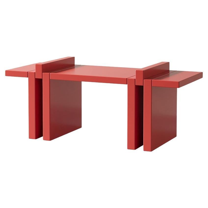 Estantería modular Pin roja 90 cm by Hermhaus