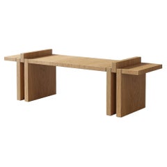 Pin Modular Shelf System Wooden 120 cm by Hermhaus