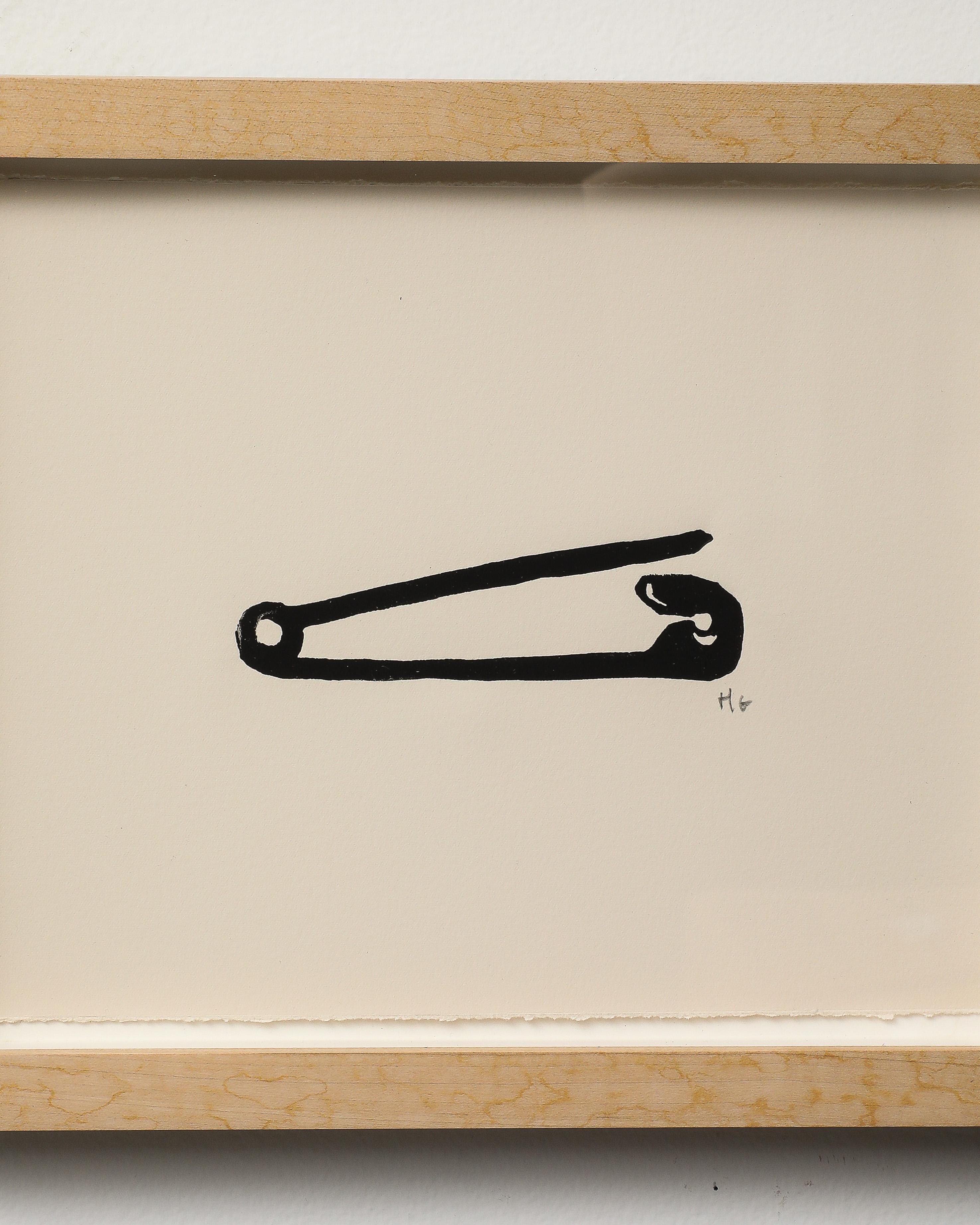 Pin Print di Hugo Guiness, Inghilterra, c. 1990 In condizioni ottime in vendita a New York City, NY
