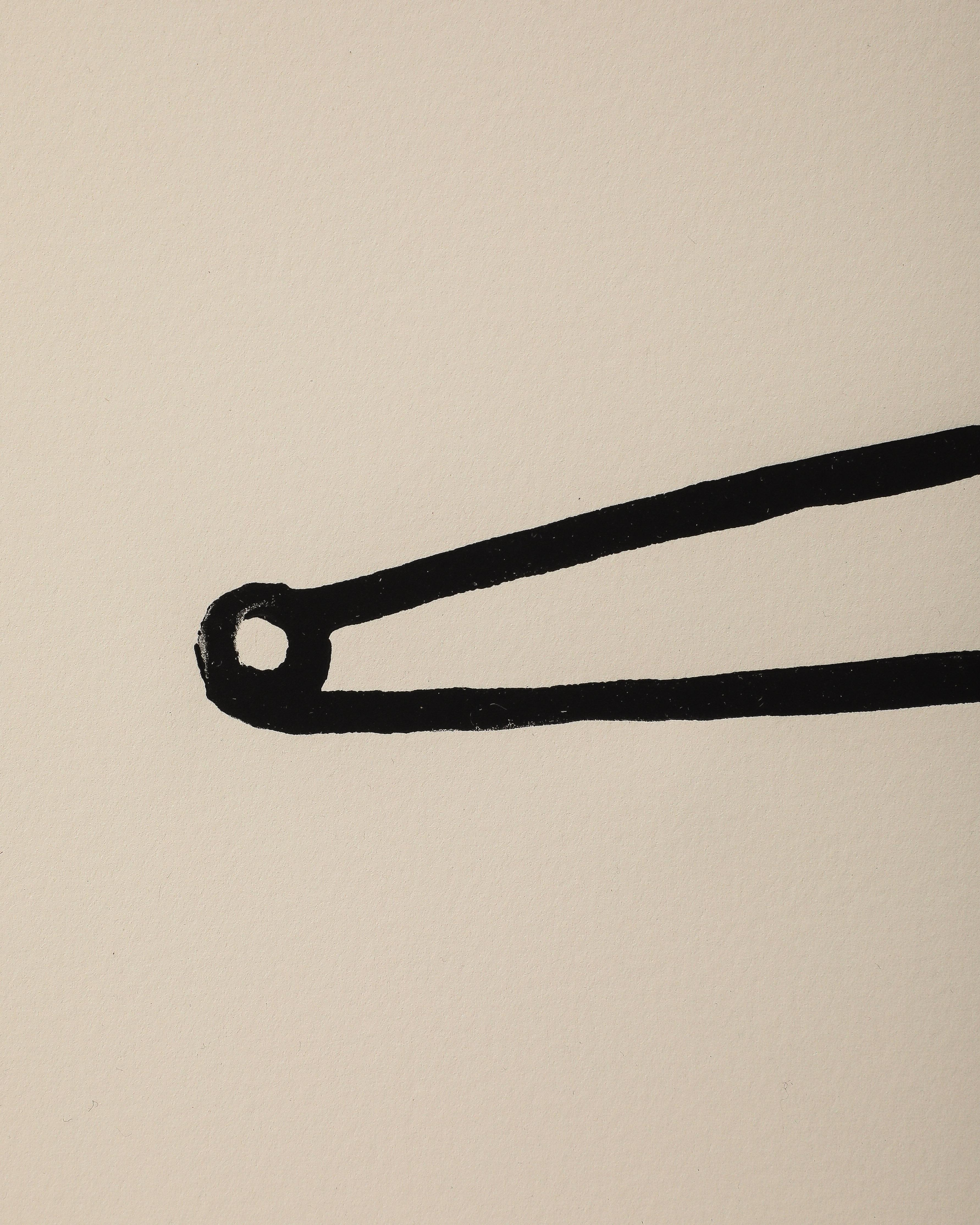 Pittura Pin Print di Hugo Guiness, Inghilterra, c. 1990 in vendita